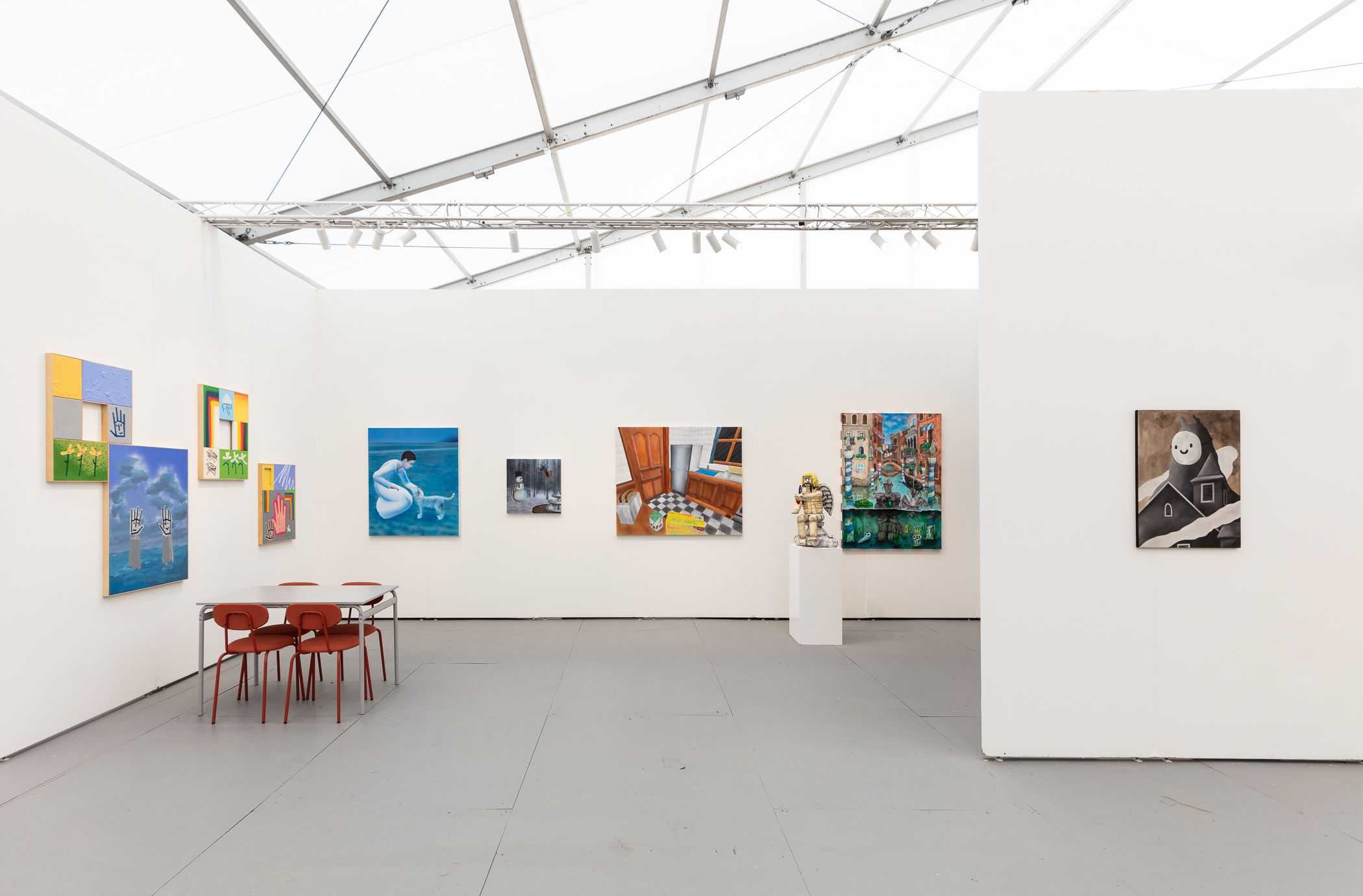 Untitled Miami 2023, booth installation view