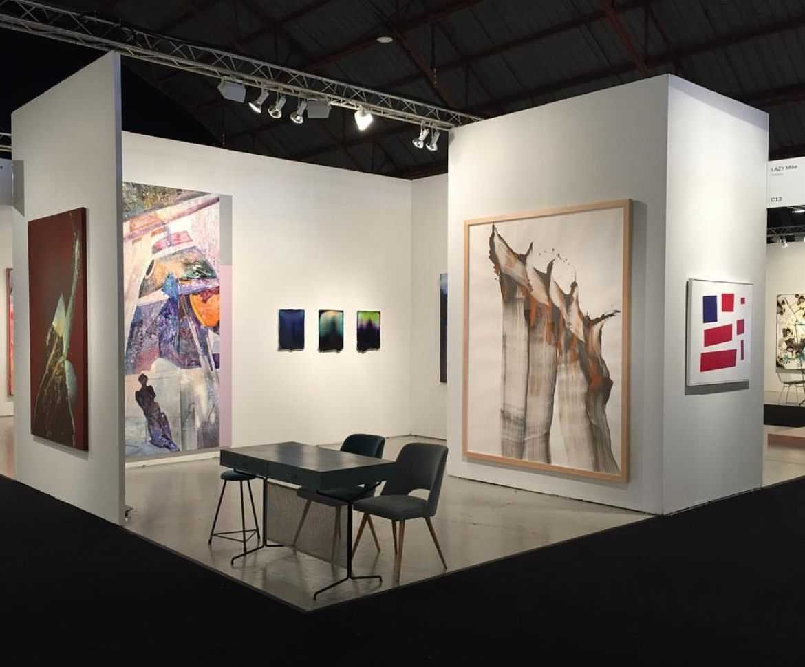 Art Los Angeles Contemporary 2018, booth installation view