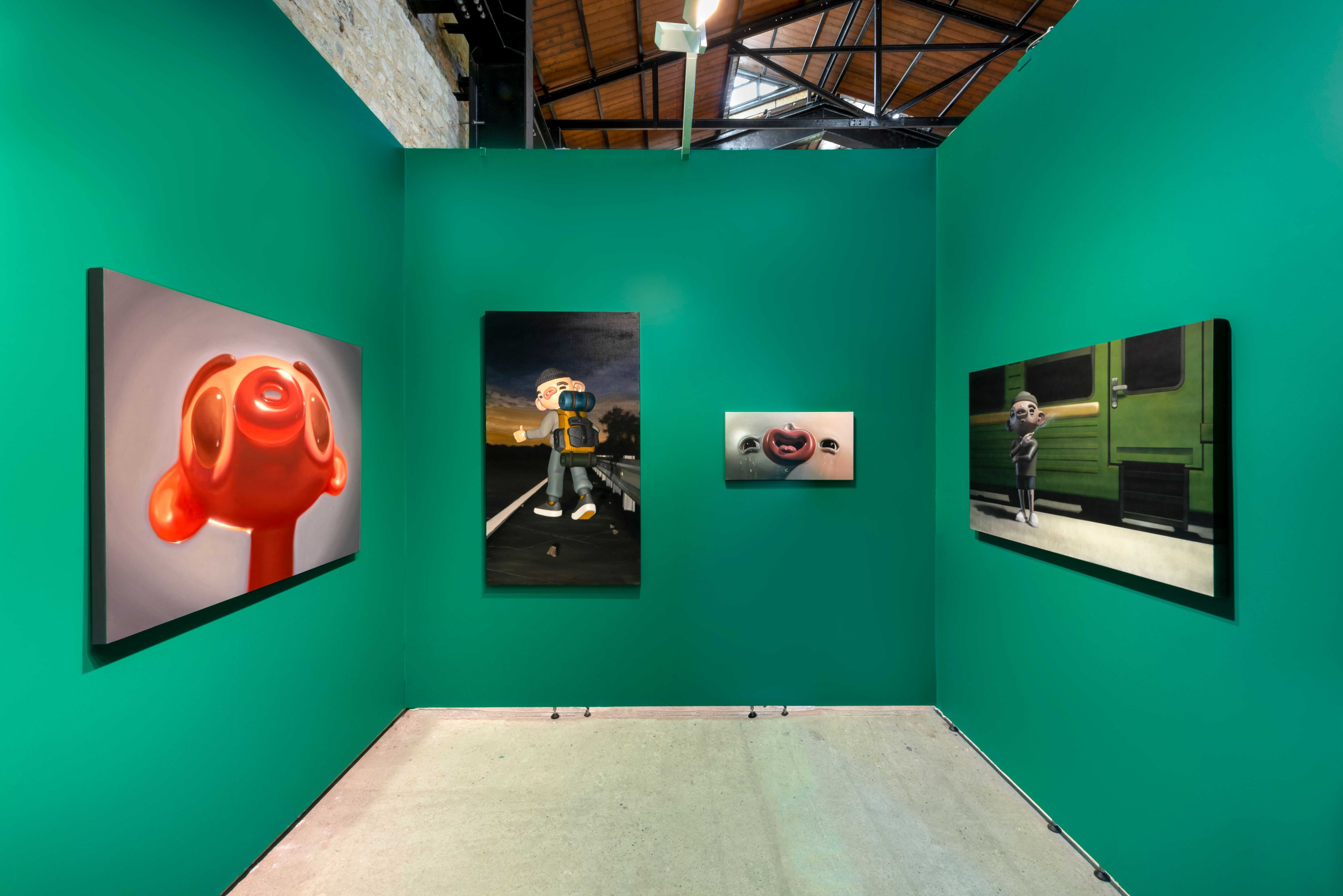 Contemporary Istanbul 2023, booth installation view